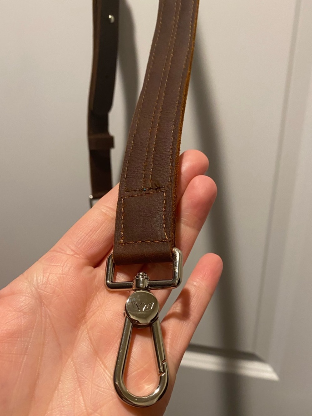 Consuela Blueberry Crossbody Strap with Brown Leather - NWOT - Picture 4 of 8